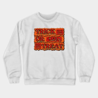 vintage halloween custom typography Crewneck Sweatshirt